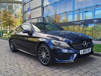 Mercedes C Class 2.1 C220d AMG Line (Premium Plus) Coupe 2dr Diesel G-Tronic+ Eur