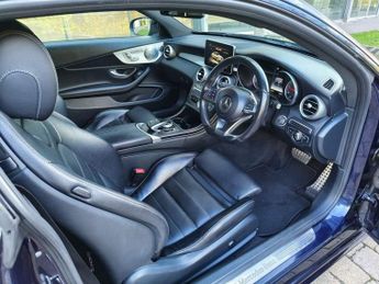 MERCEDES-BENZ C CLASS 2.1 C220d AMG Line (Premium Plus) Coupe 2dr Diesel G-Tronic+ Eur