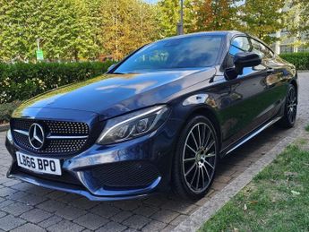 MERCEDES-BENZ C CLASS 2.1 C220d AMG Line (Premium Plus) Coupe 2dr Diesel G-Tronic+ Eur