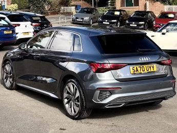 AUDI A3 1.5 TFSI 35 S line Sportback 5dr Petrol S Tronic Euro 6 (s/s) (1
