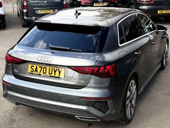 AUDI A3 1.5 TFSI 35 S line Sportback 5dr Petrol S Tronic Euro 6 (s/s) (1