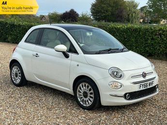 Fiat 500 1.2 Lounge Hatchback 3dr Petrol Manual Euro 6 (s/s) (69 bhp)