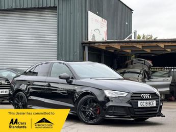 Audi A3 1.5 TFSI CoD 35 Black Edition Saloon 4dr Petrol S Tronic Euro 6 