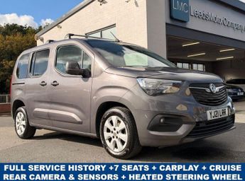 Vauxhall Combo Life 1.5 Turbo D SE MPV 5dr Diesel Manual Euro 6 (s/s) (7 Seat) (100 