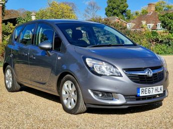 VAUXHALL MERIVA 1.4i Life MPV 5dr Petrol Manual Euro 6 (100 ps)