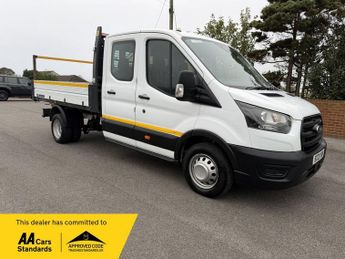 Ford Transit 130 2.0 350 EcoBlue Leader Chassis Double Cab tipper RWD L3 Euro