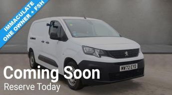 Peugeot Partner 1.5 BlueHDi 850 Professional Premium 5 SEAT NO VAT LWB Euro 6 (s