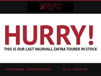 VAUXHALL ZAFIRA TOURER 2.0 CDTi Exclusiv MPV 5dr Diesel Manual Euro 5 (130 ps)