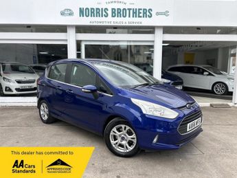 Ford B Max 1.0T EcoBoost Zetec Euro 5 (s/s) 5dr