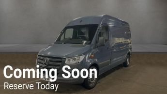 MERCEDES-BENZ eSprinter 55kWh Progressive Panel Van 5dr Electric Auto FWD L2 H2 20kW Cha
