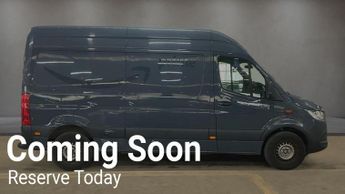 MERCEDES-BENZ eSprinter NO VAT 55kWh Progressive Panel Van 5dr Electric Auto FWD L2 H2 2