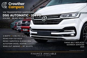 Volkswagen Transporter 2.0 BiTDI T32 BlueMotion Tech Camper Van  Conversion Diesel DSG 