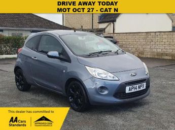 Ford Ka 1.2 Metal Hatchback 3dr Petrol Manual Euro 5 (s/s) (69 ps)