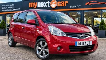 Nissan Note 1.6 16V n-tec Hatchback 5dr Petrol Auto Euro 5 (110 ps)