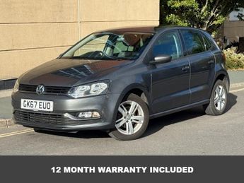 Volkswagen Polo 1.0 Match Edition Hatchback 5dr Petrol Manual Euro 6 (s/s) (75 p