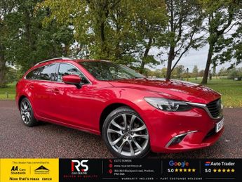 Mazda 6 2.2 SKYACTIV-D Sport Nav Estate 5dr Diesel Auto Euro 6 (s/s) (17