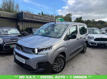 CITROEN BERLINGO 1.5 BlueHDi PLUS M Combi 5dr Diesel EAT8 Euro 6 (s/s) (130 ps)