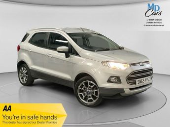 Ford EcoSport 1.0T EcoBoost Titanium SUV 5dr Petrol Manual 2WD Euro 5 (s/s) (1