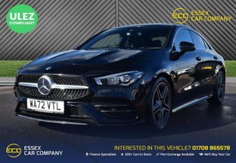 Mercedes CLA 1.3 CLA180 AMG Line Coupe 4dr Petrol 7G-DCT Euro 6 (s/s) (136 ps