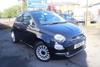 Fiat 500 1.2 Lounge Hatchback 3dr Petrol Manual Euro 6 (s/s) (69 bhp)