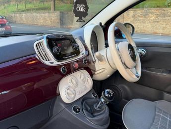 FIAT 500 1.2 Lounge Hatchback 3dr Petrol Manual Euro 6 (s/s) (69 bhp)