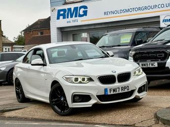 BMW 2 Series LOVELY LOW MILAGE EXAMPLE 1.5 218i M Sport Coupe 2dr Petrol Manu