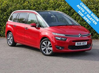 Citroen Grand C4 Picasso 1.6 BlueHDi Exclusive+ MPV 5dr Diesel EAT6 Euro 6 (s/s) (120 ps)