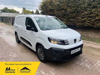 Peugeot Partner 1.5 BlueHDi 950 Asphalt Long Panel Van 6dr Diesel Manual LWB Eur