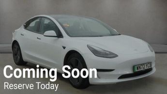 Tesla Model 3 Saloon 4dr Electric Auto RWD (241 bhp)