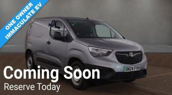 Vauxhall Combo 2300 50kWh Prime Panel Van 5dr Electric Auto L1 (7.4kW Charger) 