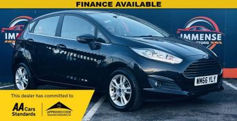 Ford Fiesta 1.25 Zetec Hatchback 5dr Petrol Manual Euro 6 (82 ps)