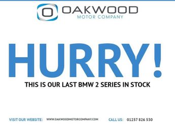 BMW 2 SERIES 2.0 220i M Sport Coupe 2dr Petrol Auto Euro 6 (s/s) (184 ps)