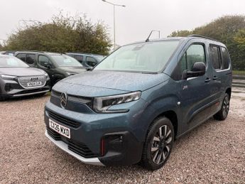 Citroen e-Berlingo 52kWh MAX M MPV 5dr Electric Auto (7.4kW Charger) (136 ps)