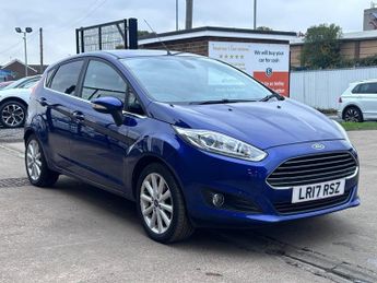 Ford Fiesta 1.0T EcoBoost Titanium Hatchback 5 Door Petrol Manual Blue Euro 