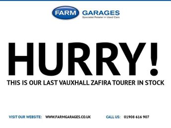 VAUXHALL ZAFIRA TOURER 1.4i Turbo SRi MPV 5dr Petrol Auto Euro 6 (140 ps)