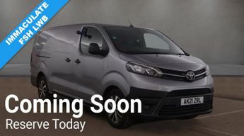 Toyota Proace 2.0D ICON LONG NAV NO VAT LWB BAN Euro 6 (s/s) (120 ps)