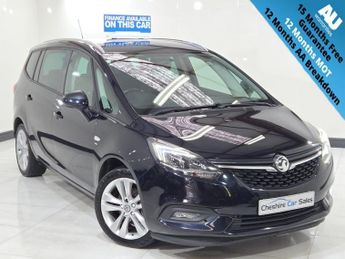 Vauxhall Zafira Tourer 1.4i Turbo SRi Nav MPV 5dr Petrol Manual Euro 6 (140 ps)