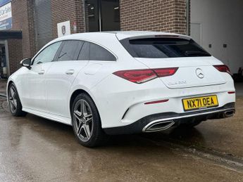 MERCEDES-BENZ CLA 1.3 CLA200 AMG Line Shooting Brake 5 Door Petrol Automatic White