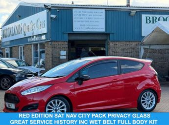Ford Fiesta 1.0T EcoBoost ST-Line Red Ed Hatchback 3 Door Race Red Petrol Ma