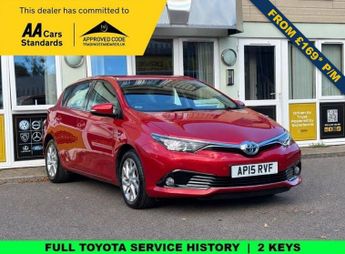 Toyota Auris 1.8 VVT-h Icon Hatchback 5dr Petrol Hybrid CVT Euro 6 (s/s) (Saf