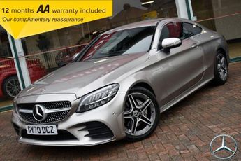 Mercedes C Class C200 MHEV AMG-LINE COUPE 9G-TRONIC+ AUTO 195 BHP (EURO 6)