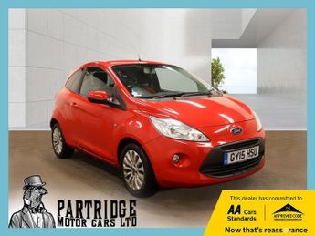 Ford Ka 1.2 Zetec Hatchback 3dr Petrol Manual Euro 5 (s/s) (69 ps)