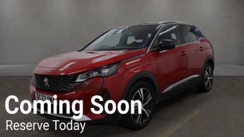 PEUGEOT 3008 1.5 BlueHDi GT SUV 5dr Diesel EAT Euro 6 (s/s) (130 ps)