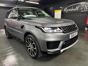 Land Rover Range Rover Sport 2.0 P400e 13.1kWh HSE Silver SUV 5dr Petrol Plug-in Hybrid Auto 