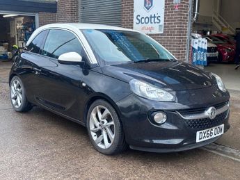 Vauxhall ADAM 1.4i SLAM Hatchback 3 Door Petrol Manual Black Euro 6 