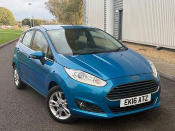 Ford Fiesta 1.0T EcoBoost Zetec Hatchback 5dr Petrol Powershift Euro 6 (100 