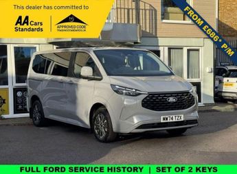 FORD TOURNEO CUSTOM 2.5 340 Duratec 11.8kWh Titanium Minibus Double Cab 5dr Petrol P