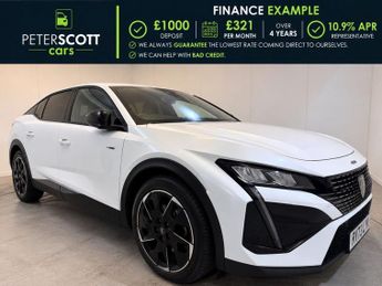 PEUGEOT 408 1.6 12.4kWh Allure Premium Fastback 5dr Petrol Plug-in Hybrid e-