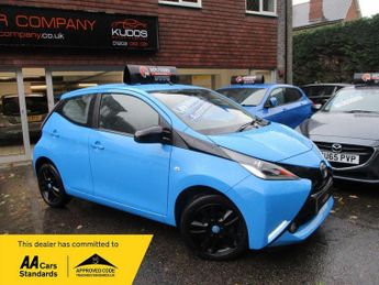 Toyota AYGO 1.0 VVT-i x-cite Hatchback 5dr Petrol x-shift Euro 6 (68 ps)