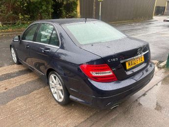 MERCEDES-BENZ C CLASS 1.8 C180 BlueEfficiency Sport Saloon 4dr Petrol G-Tronic+ Euro 5